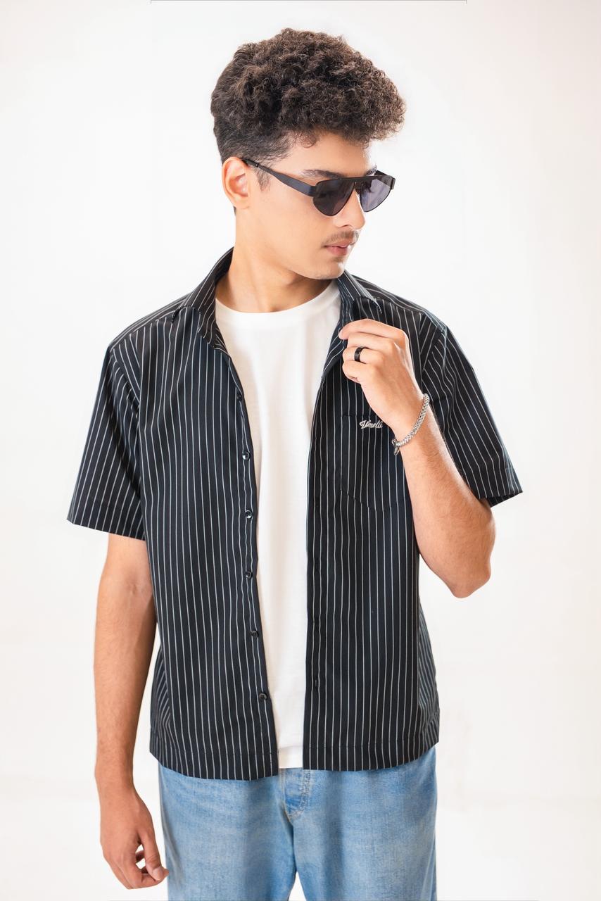 Black stripes shirt= Void
