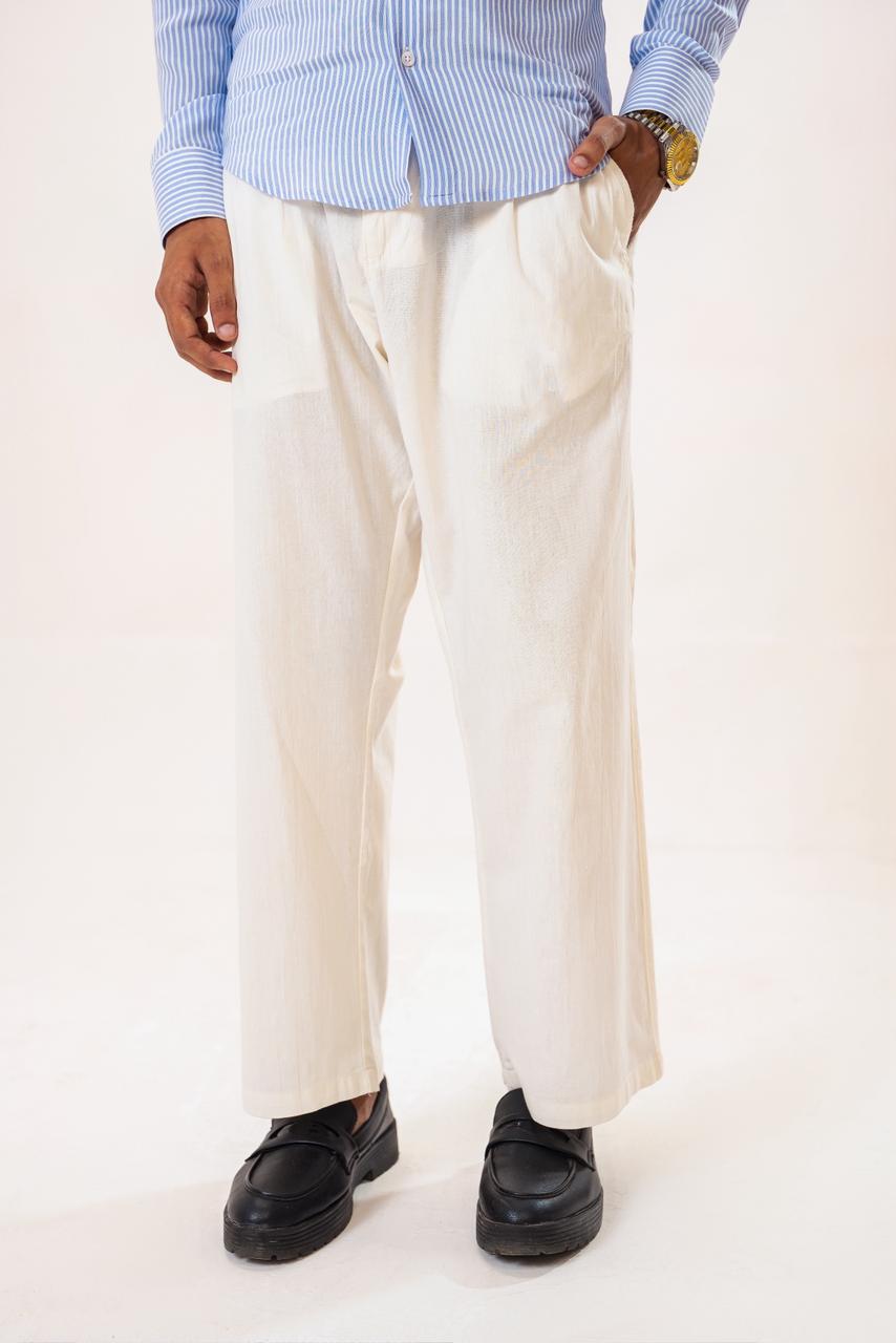 Linen Straight trouser