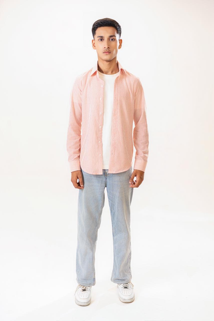 Blush Stripes Classic Shirt