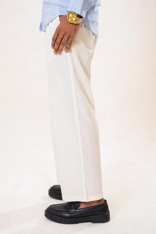 Linen Straight trouser